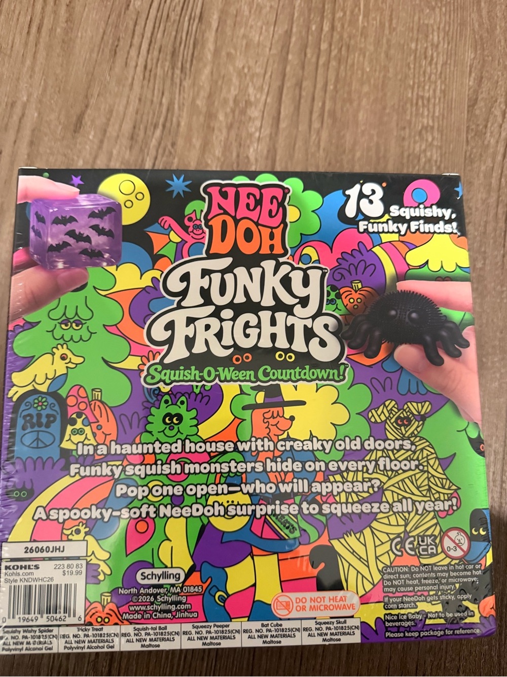 Needoh Funky Frights Squish-O-Ween Set